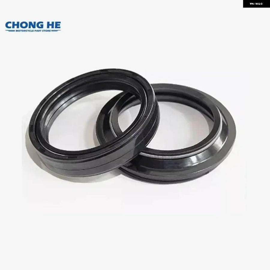 並行輸入品 43X54 フロントショック フォーク ダンパー シャフト オイルシール バーリテーナー 43 54 ダストカバー BMW F850GS 2の画像