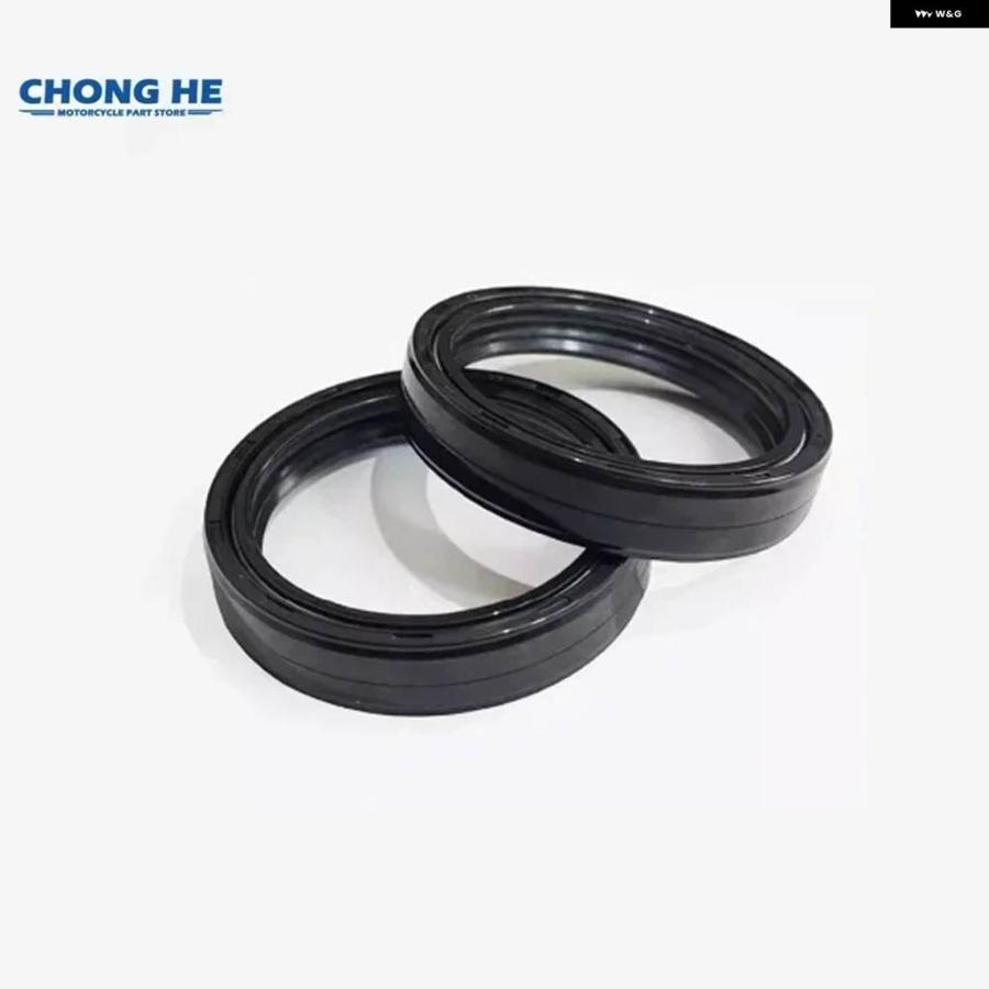 並行輸入品 43X54 フロントショック フォーク ダンパー シャフト オイルシール バーリテーナー 43 54 ダストカバー BMW F850GS 2の画像