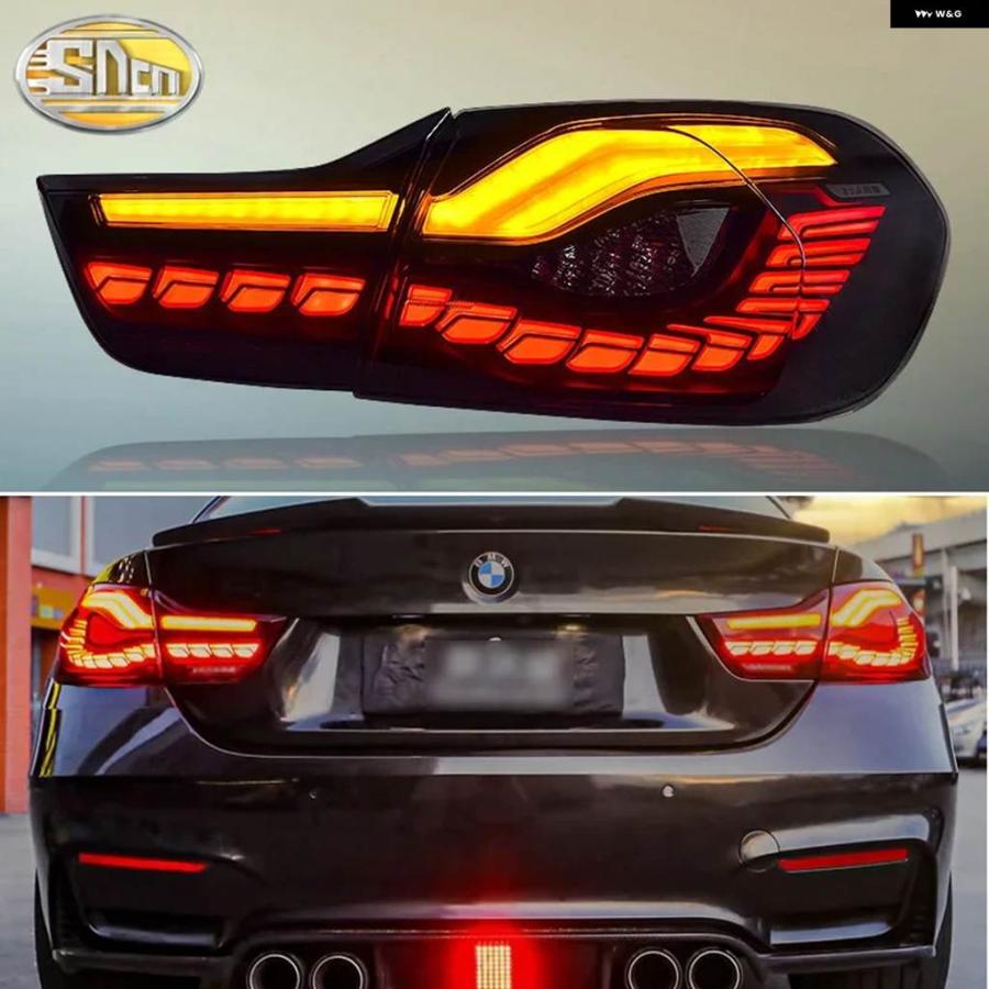 並行輸入品 BMW F32 F33 F36 F82 F83 M4用 LED テールライト LEDリア フォグランプ + ブレーキランプ + リバース +の画像