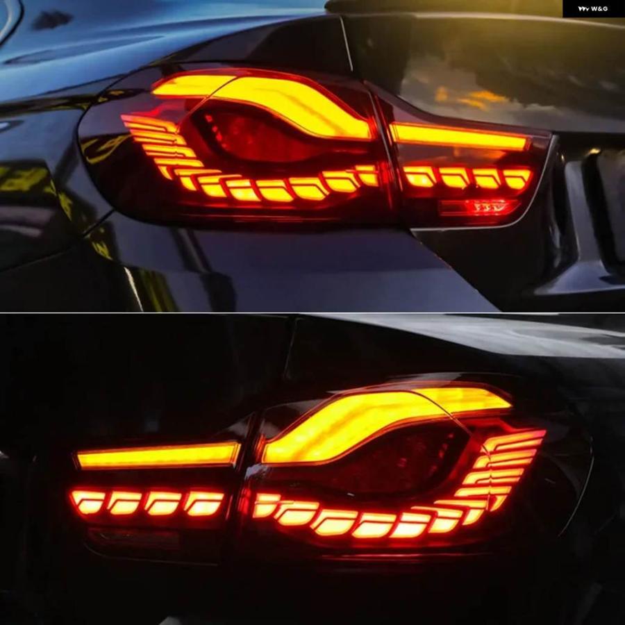並行輸入品 BMW F32 F33 F36 F82 F83 M4用 LED テールライト LEDリア フォグランプ + ブレーキランプ + リバース +の画像