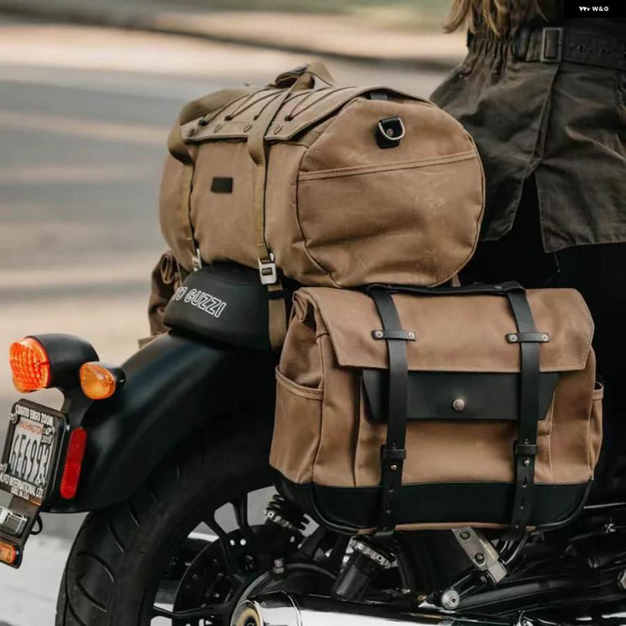 並行輸入品 バイクリアバッグ 防水 ライダーバッグ バイク品 ライディングバックシートバッグ GEバッグ キャリーバッグの画像