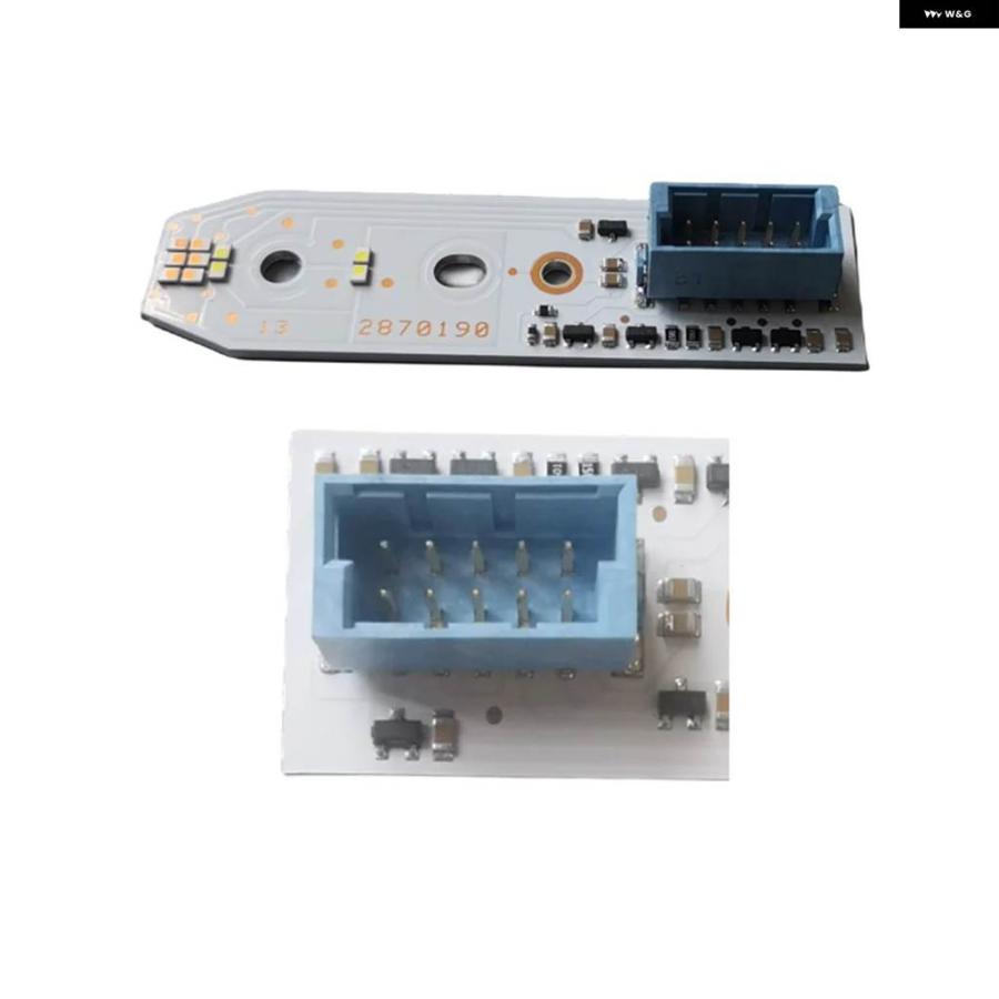 並行輸入品 ホワイト DRL ボード 8U0941475E アウディ Q3 2016-2018 LED ヘッドライト デイタイム ランニングライト 8U0 941 475の画像
