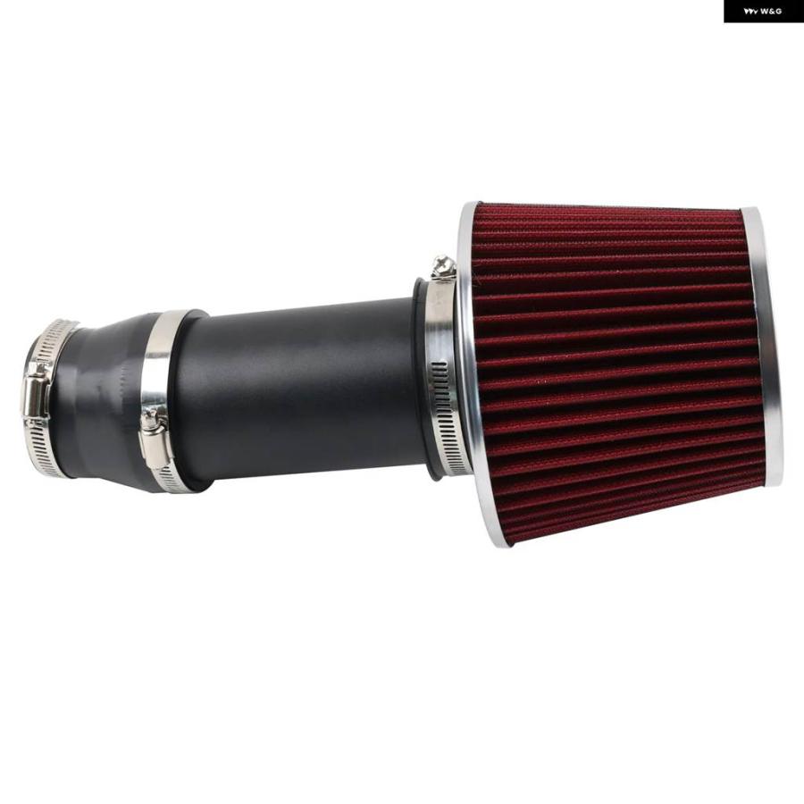 並行輸入品 2.75インチショートラムエアインテークキット VW ゴルフ MK4 ジェッタビートル 1.8L 1.9L 2.0L 2.8L 99-05 アウディの画像