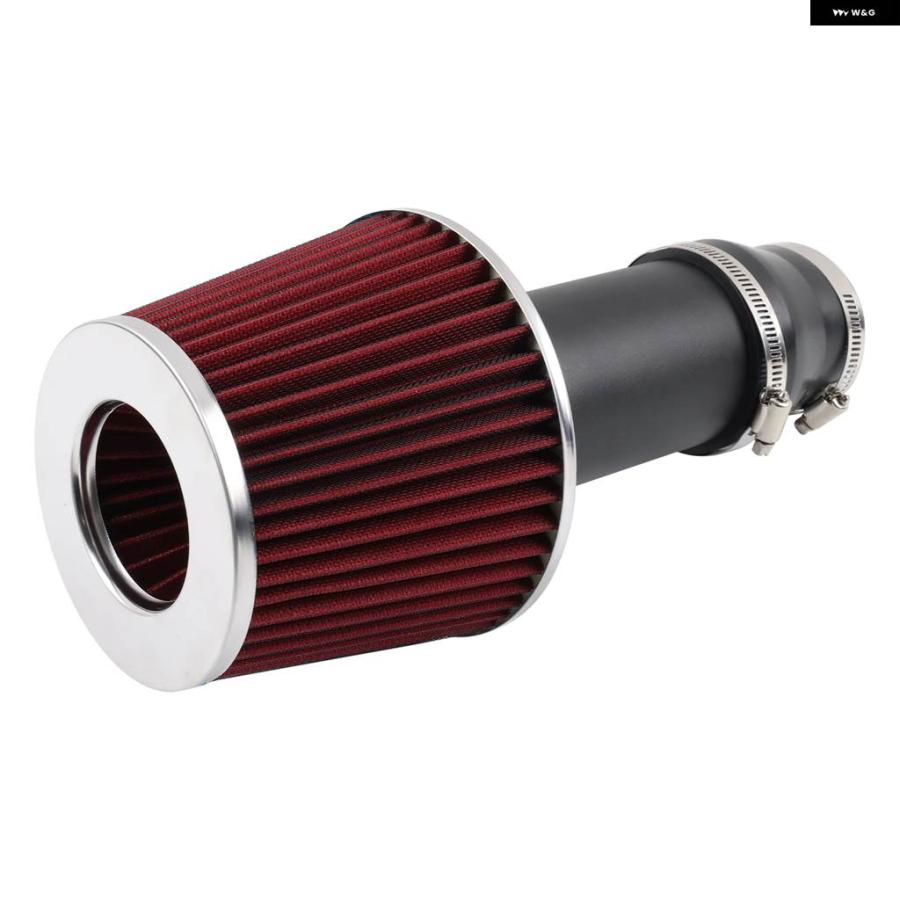 並行輸入品 2.75インチショートラムエアインテークキット VW ゴルフ MK4 ジェッタビートル 1.8L 1.9L 2.0L 2.8L 99-05 アウディの画像