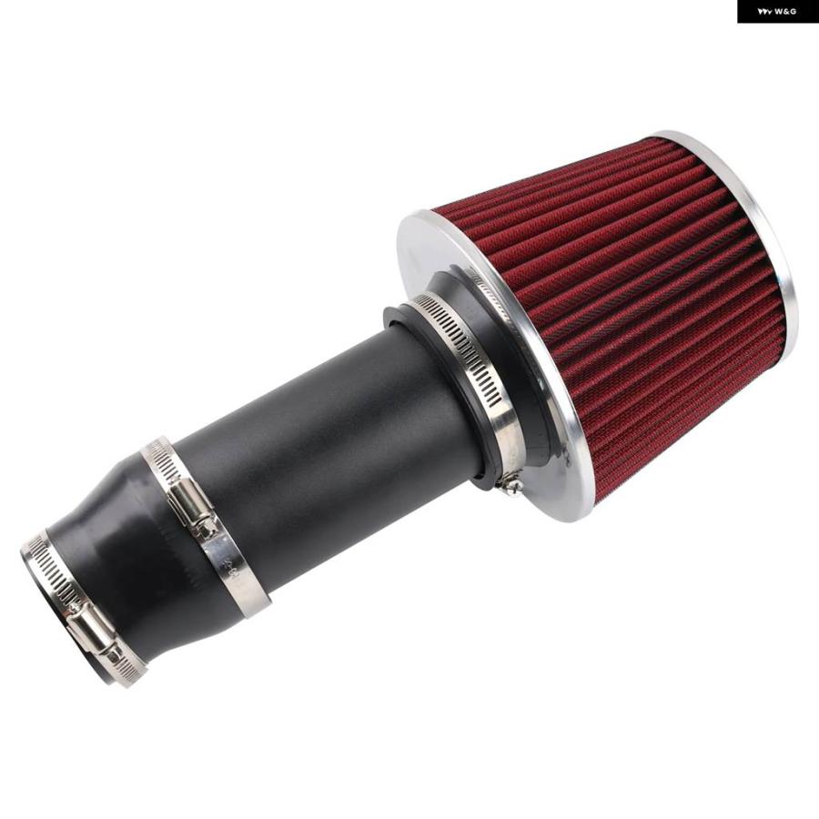 並行輸入品 2.75インチショートラムエアインテークキット VW ゴルフ MK4 ジェッタビートル 1.8L 1.9L 2.0L 2.8L 99-05 アウディの画像