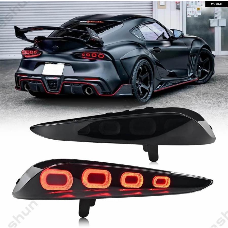 お値下げ！【新品】トヨタ スープラA90 A91専用 テールライト LED 並行輸入品 トヨタ GR スープラ A90 A91 GT4 2020 - 24 用 フル LED