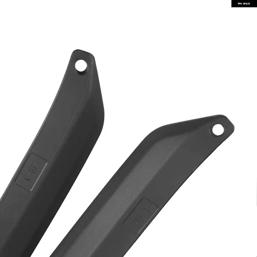並行輸入品 4個フロント リアホイール アイブロウ フェンダーライナー フェンダーフレア ジープ ラングラー JK JKU 2007-2017用の画像