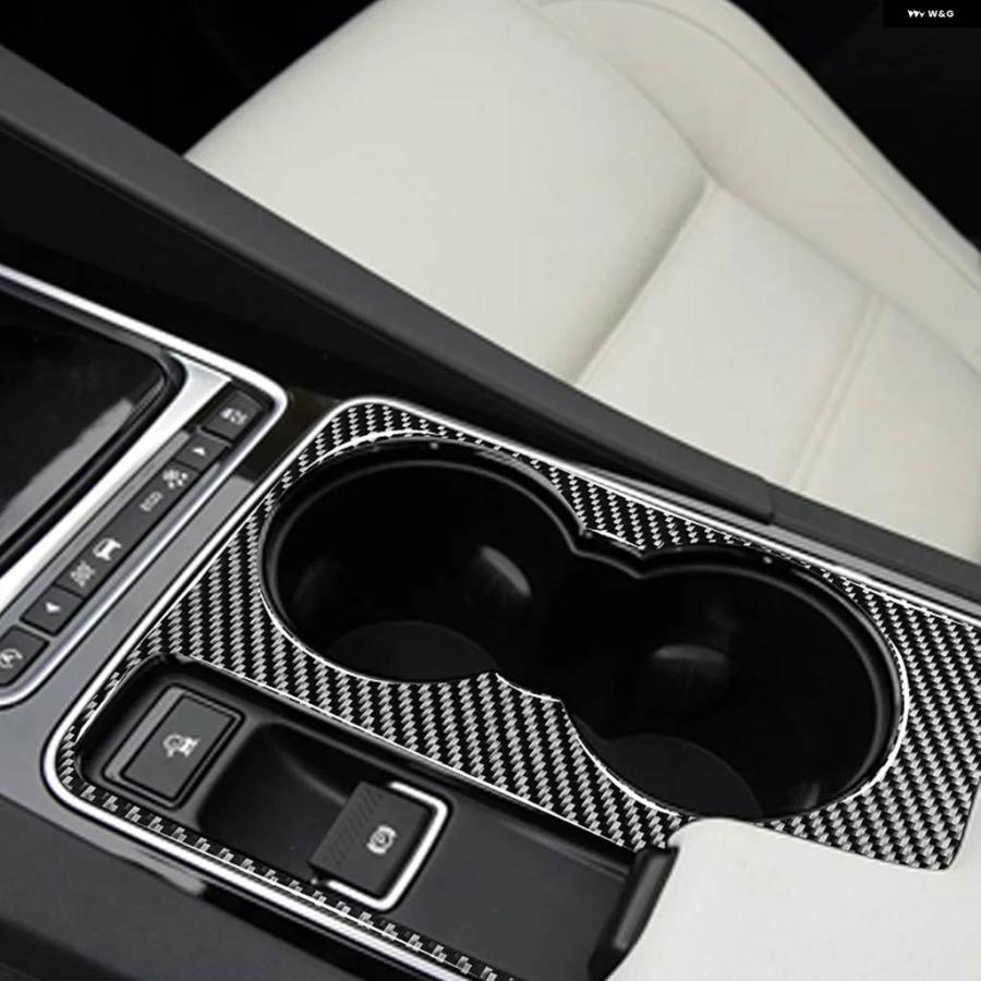 並行輸入品 カーボン ステッカー センター コントロール ギア ボックス フレーム エアコン インテリア ジャガー F-PACE X76E X76の画像