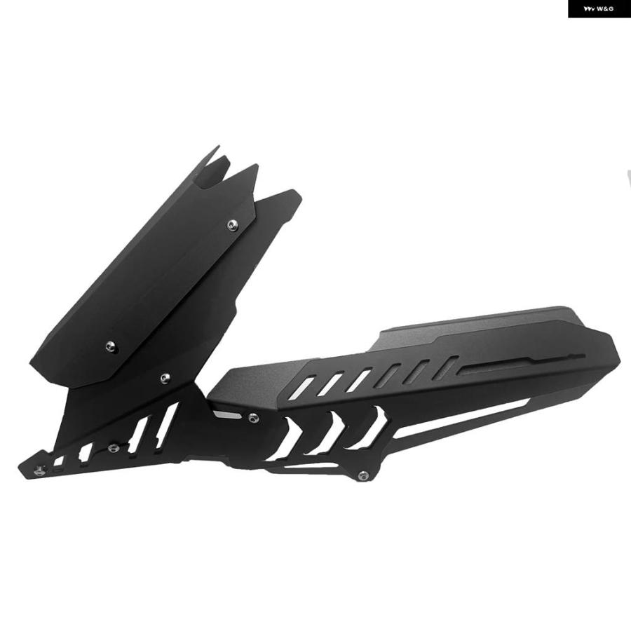 並行輸入品 MT-03 リアフェンダー マッドガード チェーン ガードカバー バイク ヤマハ MT03 MT25 YZF R3 R25 2015-2024用の画像