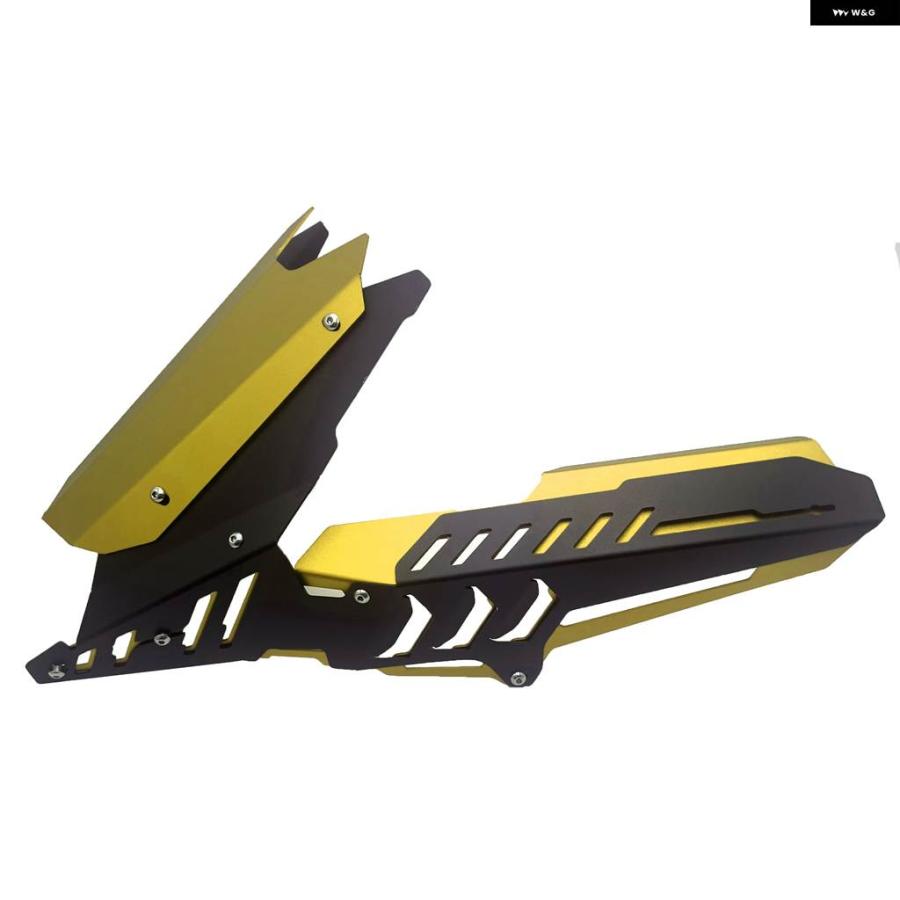 並行輸入品 MT-03 リアフェンダー マッドガード チェーン ガードカバー バイク ヤマハ MT03 MT25 YZF R3 R25 2015-2024用の画像