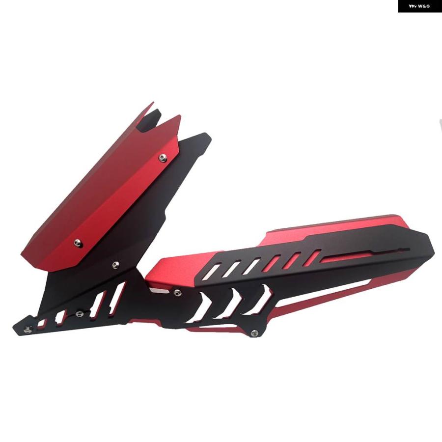 並行輸入品 MT-03 リアフェンダー マッドガード チェーン ガードカバー バイク ヤマハ MT03 MT25 YZF R3 R25 2015-2024用の画像