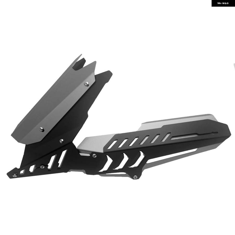 並行輸入品 MT-03 リアフェンダー マッドガード チェーン ガードカバー バイク ヤマハ MT03 MT25 YZF R3 R25 2015-2024用の画像