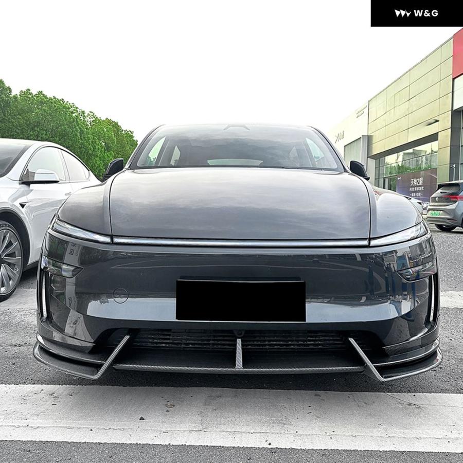 テスラ モデルY 2024-2025用フロント バンパー リップチン