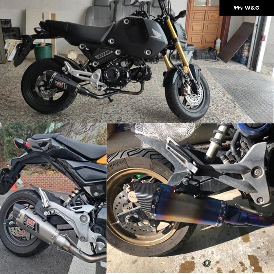 ホンダ GROM MSX125 2013 - 2021 カーボンマフラー 並行輸入品】 ホンダ GROM MSX125 2013 - 2021 オートバイ