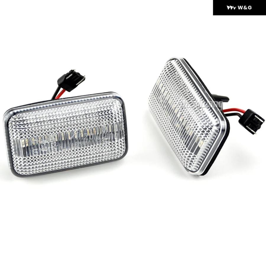 並行輸入品 2個 LED ダイナミックウィンカー サイド マーカーライト