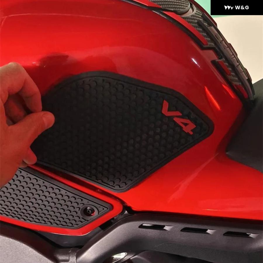 並行輸入品  燃料タンク パッド ドゥカティ ストリートファイター V4 パニガーレ V4 V4S オートバイ バイク タンク パ_8