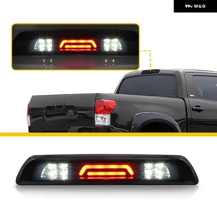 並行輸入品 レッド ホワイト LED スモーク サード ブレーキ ライト 