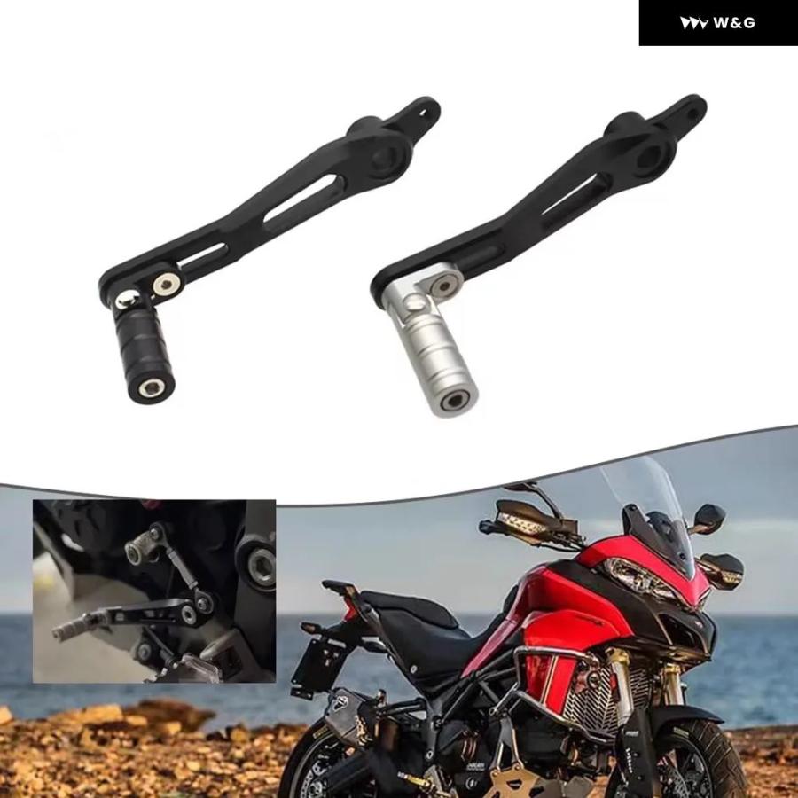 並行輸入品 ドゥカティ ムルティストラーダ 950 950S 1260 1260S オートバイ バイク ギア レバー 調整可能_6