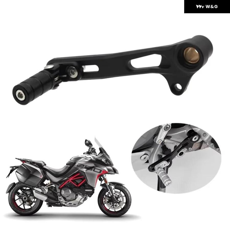 並行輸入品 ドゥカティ ムルティストラーダ 950 950S 1260 1260S オートバイ バイク ギア レバー 調整可能_7
