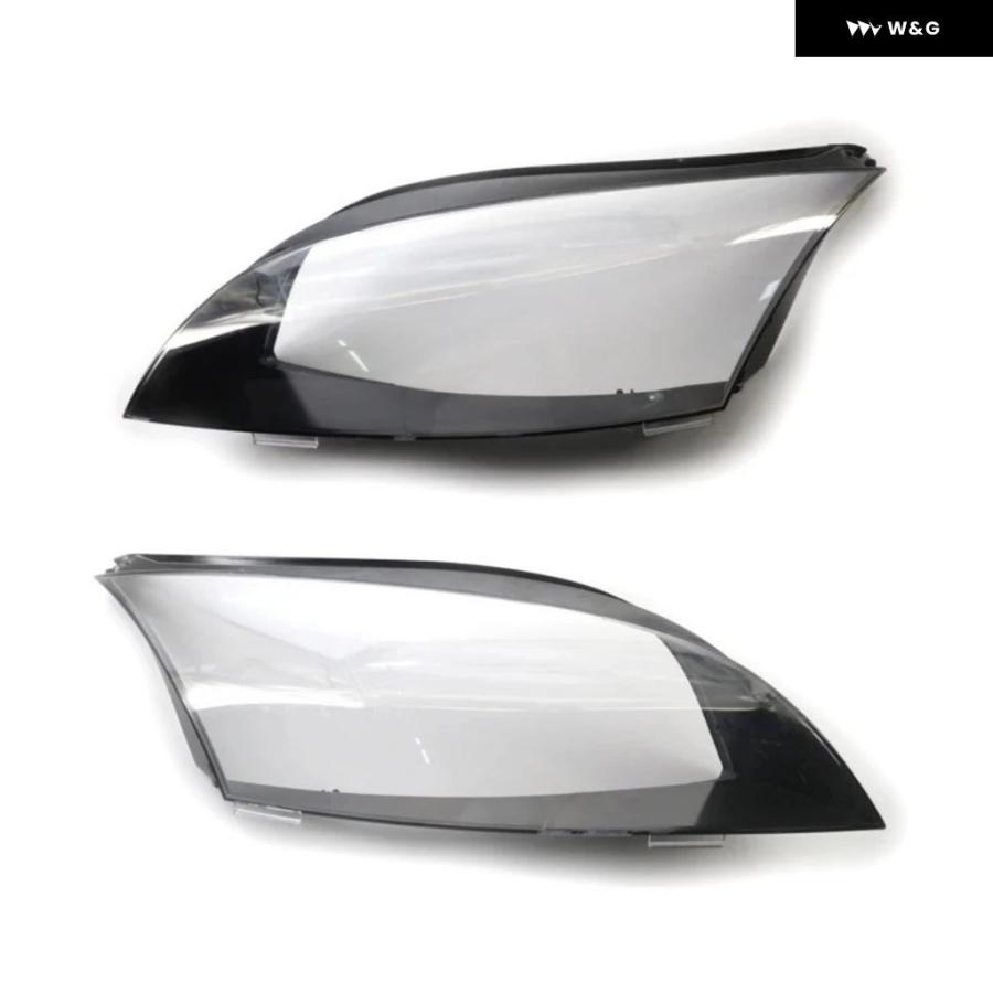 並行輸入品 アウディ TT TTS RS 2008-2014 ヘッドライト カバー クリア