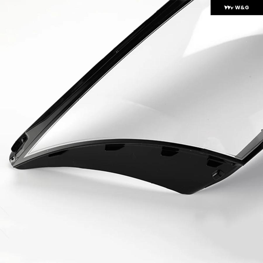 並行輸入品 アウディ TT TTS RS 2008-2014 ヘッドライト カバー クリア