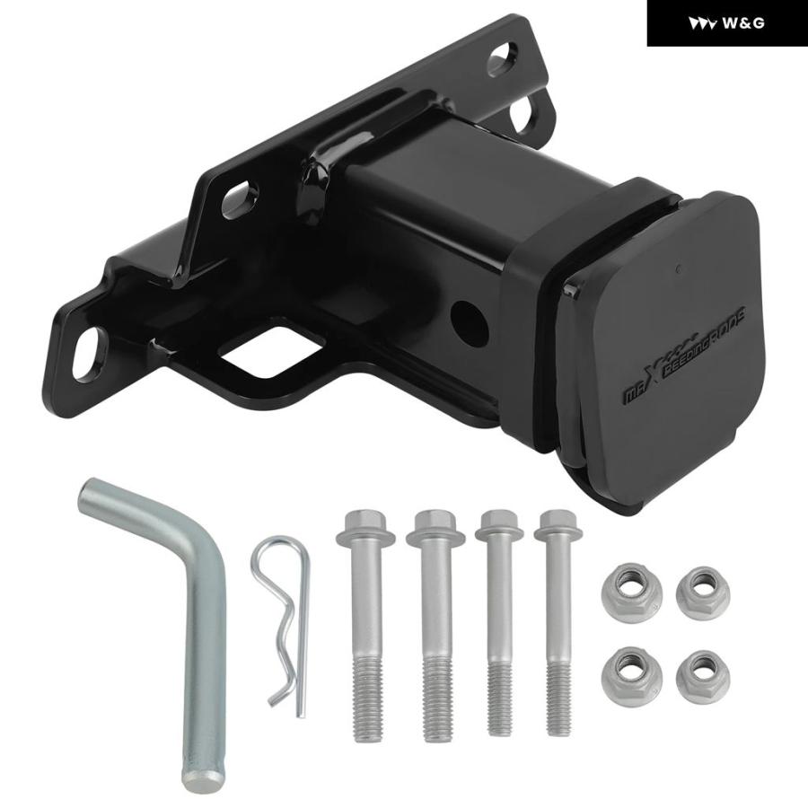 2インチ リアレシーバーヒッチ Kawasaki Teryx KRX 1000 2020-2025 2リアトレーラー牽引ヒッチマウント、Kawasaki Teryx KRX 1000 2020+対応