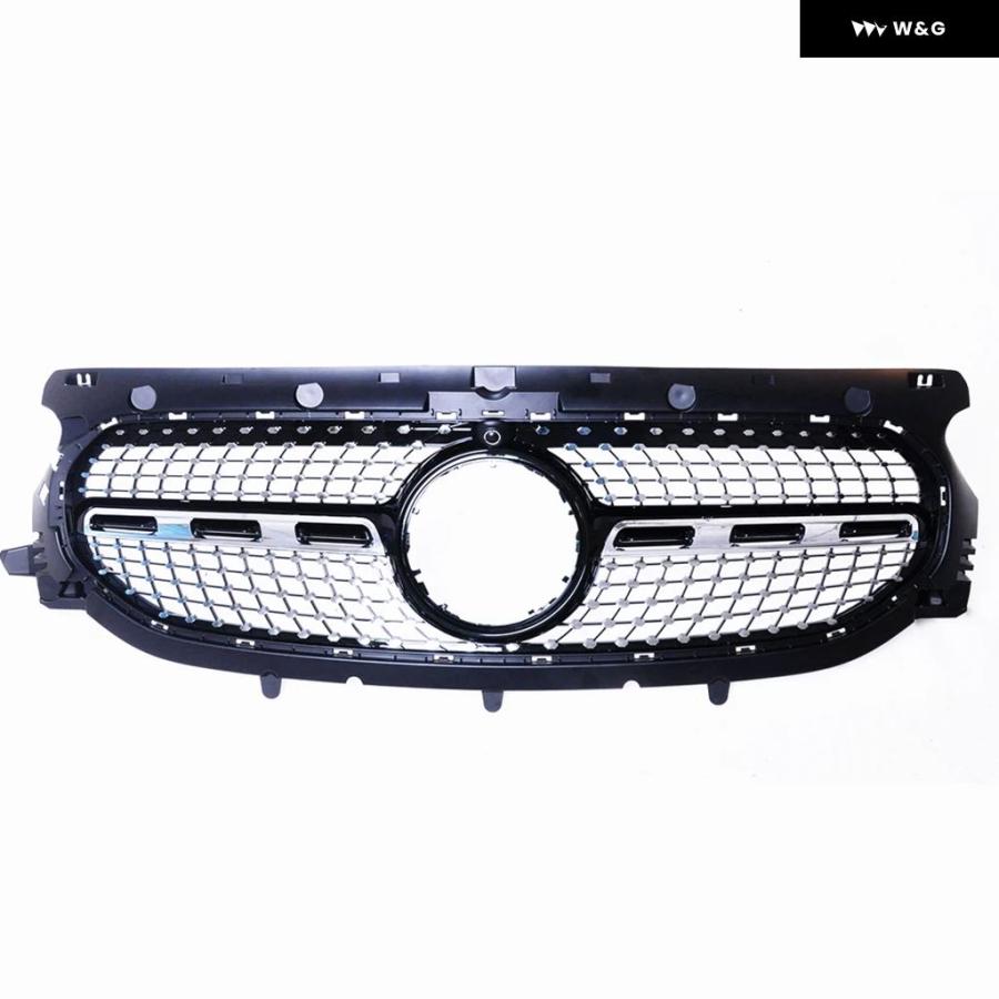 並行輸入品 フロント グリル メルセデス ベンツ GLA クラス 2020-2023