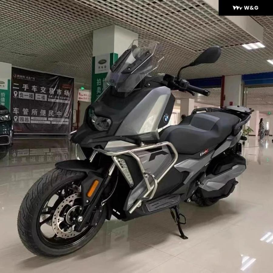 並行輸入品 オートバイ バイク フロント クラッシュ バー フレーム BMW C400X 2019-22 エンジン ガード バン
