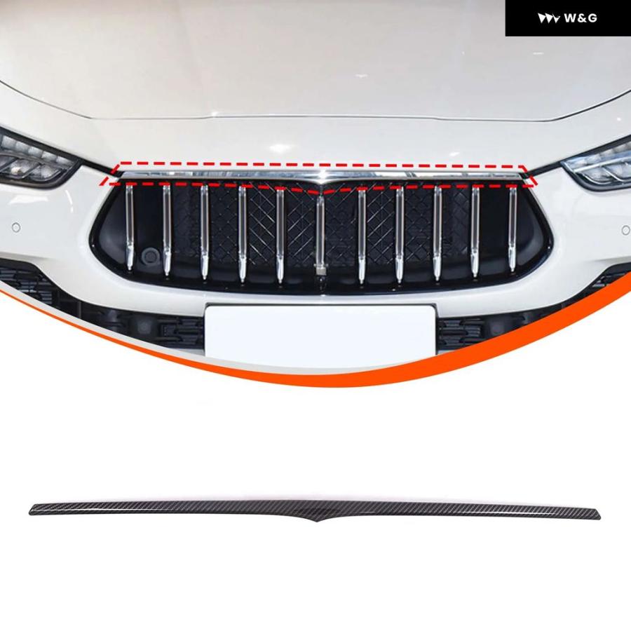 並行輸入品 マセラティ ギブリ 2018-2024 ABS カーボン カーフロント
