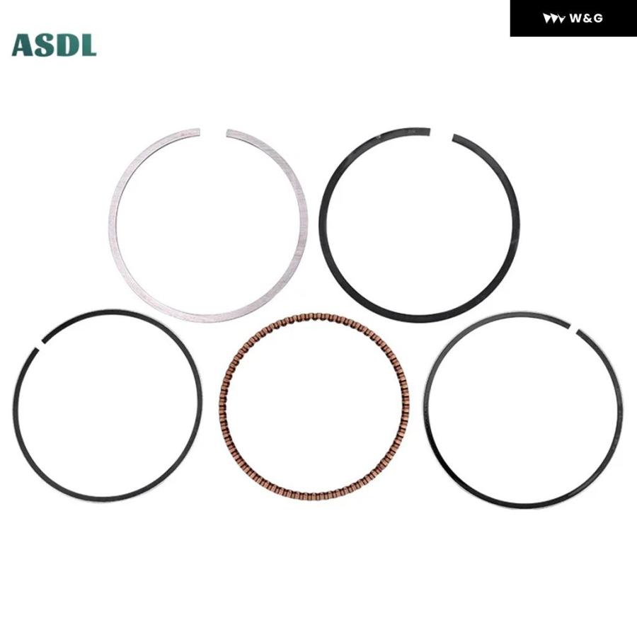 並行輸入品4個 48.5MM 48.75MM 49MM 49.25MM 49.5MM STD 0.25 0.5 0.75 1.0 オートバイ バイク エンジン ピストンリング ホンダ 13011-KAZ-004の画像