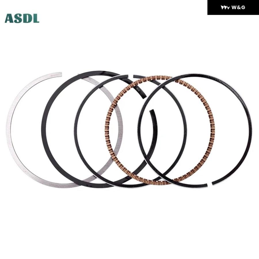 並行輸入品4個 48.5MM 48.75MM 49MM 49.25MM 49.5MM STD 0.25 0.5 0.75 1.0 オートバイ バイク エンジン ピストンリング ホンダ 13011-KAZ-004の画像