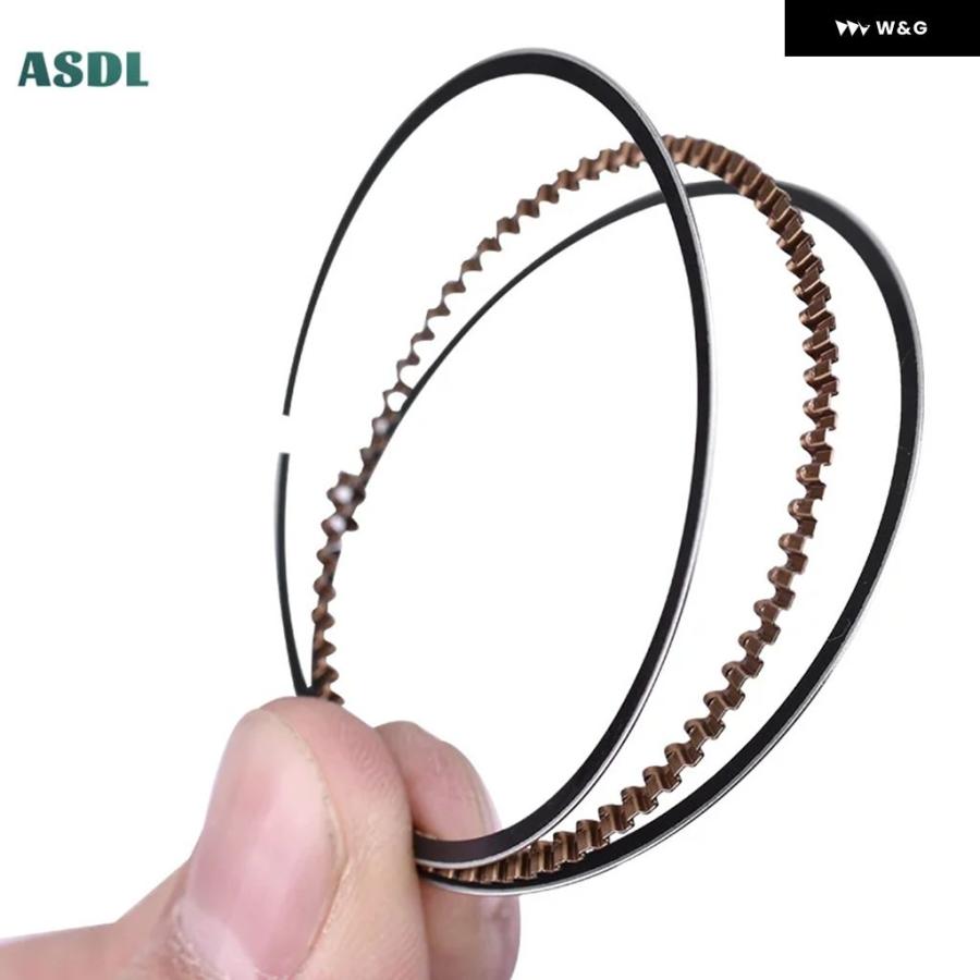 並行輸入品4個 48.5MM 48.75MM 49MM 49.25MM 49.5MM STD 0.25 0.5 0.75 1.0 オートバイ バイク エンジン ピストンリング ホンダ 13011-KAZ-004の画像