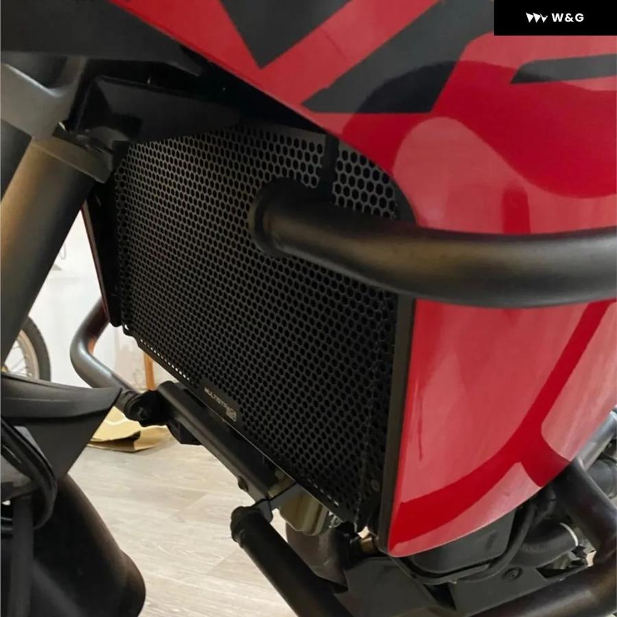 並行輸入品ドゥカティ ムルティストラーダ 950 1200 S D AIR 1260S 950S 1200S エンデューロ プロ オートバイ バイク ラジエーター オイルクーラー ガーの画像