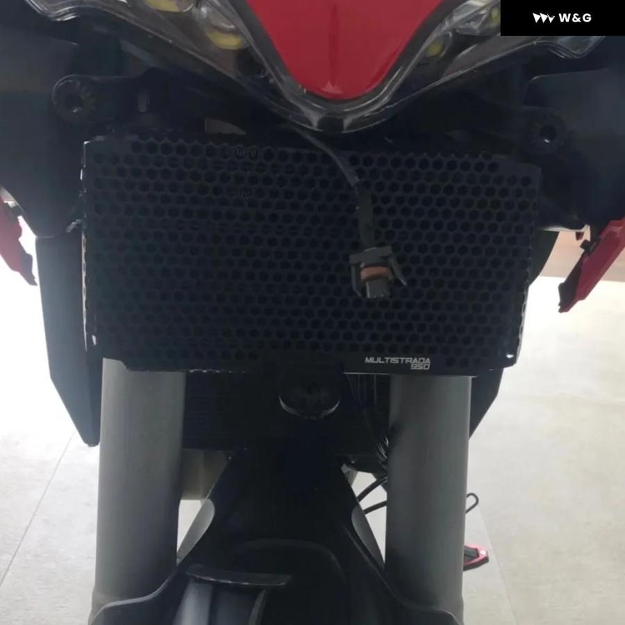 並行輸入品ドゥカティ ムルティストラーダ 950 1200 S D AIR 1260S 950S 1200S エンデューロ プロ オートバイ バイク ラジエーター オイルクーラー ガーの画像