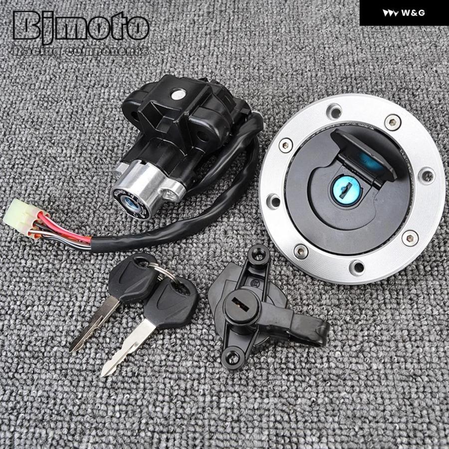 並行輸入品GSF 600 1200 イグニッション スイッチ 燃料ガスキャップ シートロックキー スズキ GSF600 バンディット 1995-2004 / GSF1200 バンディット