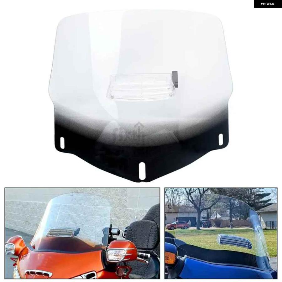 並行輸入品オートバイ バイク ABS プラスチック ウィンドスクリーン エアフローベント ホンダ ゴールドウイング オーディオ / コンフォート / ナビ GL18の画像