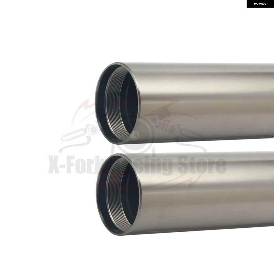 ブランド登録なし - 並行輸入品2Xフロントスタンション アウター 民族音楽 熱電子管 配管 525MM カワサキ H2 H2R 2015-2023 2016-22 44008-0079