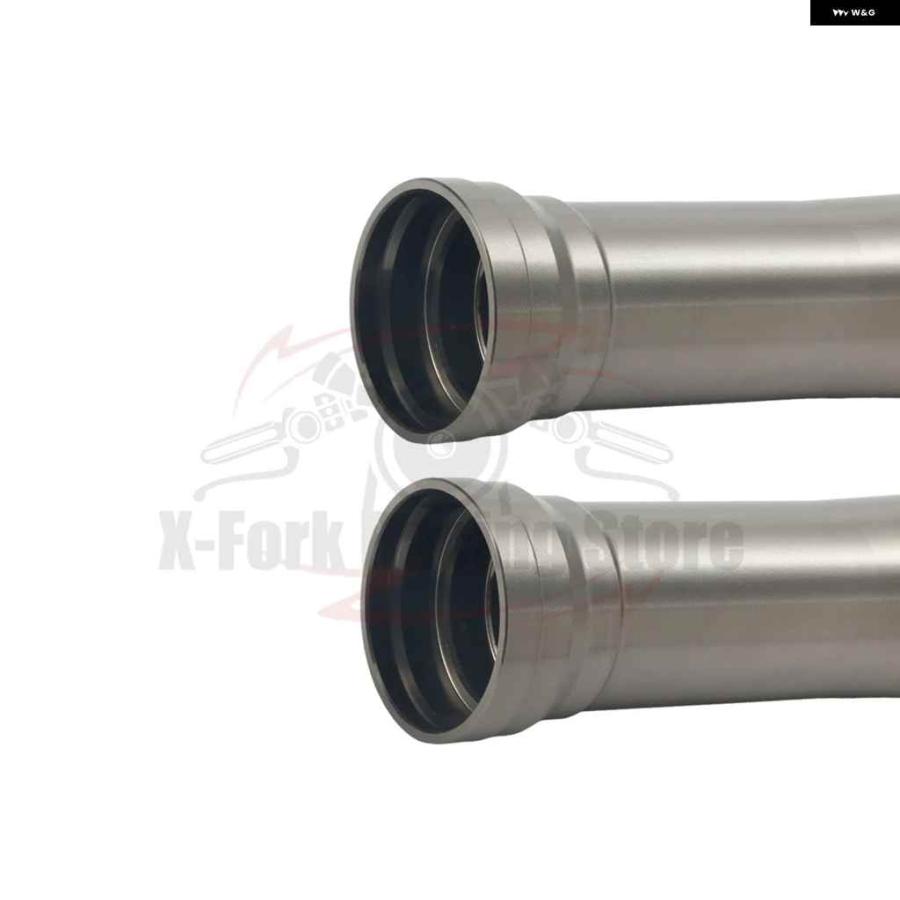 ブランド登録なし - 並行輸入品2Xフロントスタンション アウター 民族音楽 熱電子管 配管 525MM カワサキ H2 H2R 2015-2023 2016-22 44008-0079