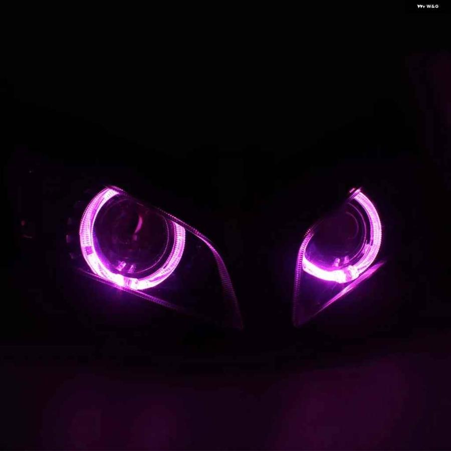並行輸入品オートバイ バイク アクセサリー ヘッドライト LED カスタム HID ヘッドランプ プロジェクター バイ キセノン ヘッドライト アセンブリ ホン_4