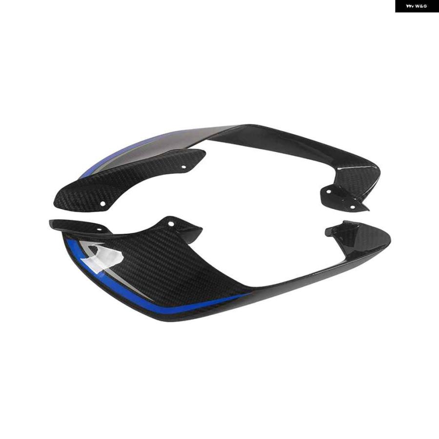 並行輸入品ヤマハ R1M 2020-23 オートバイ バイク ウィングレット エアデフレクター サイドウィングスポイラー カーボン