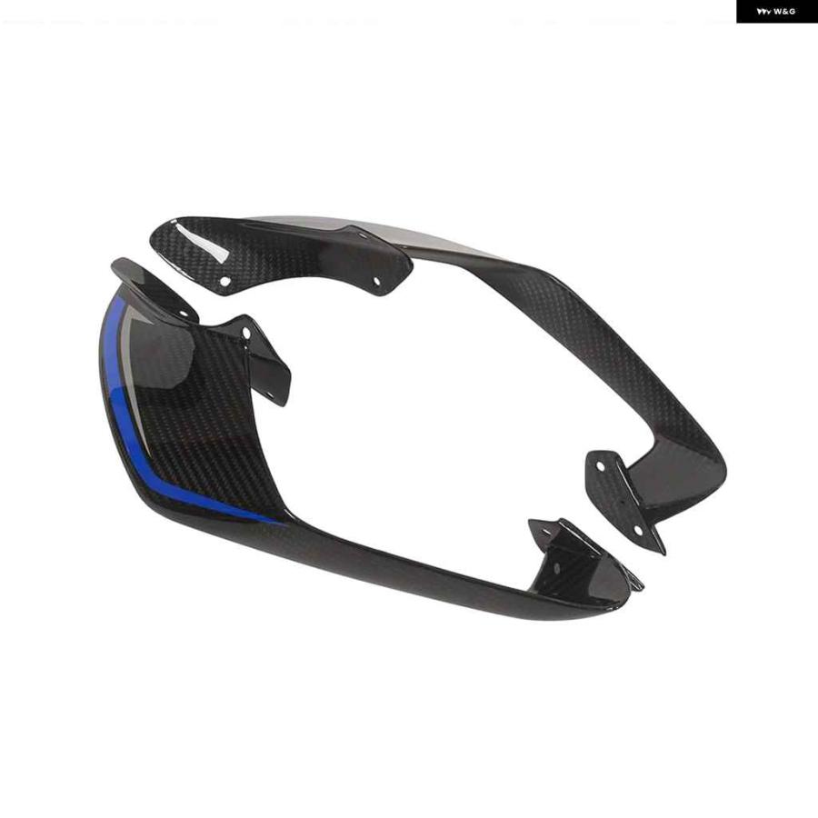 並行輸入品ヤマハ R1M 2020-23 オートバイ バイク ウィングレット エアデフレクター サイドウィングスポイラー カーボン