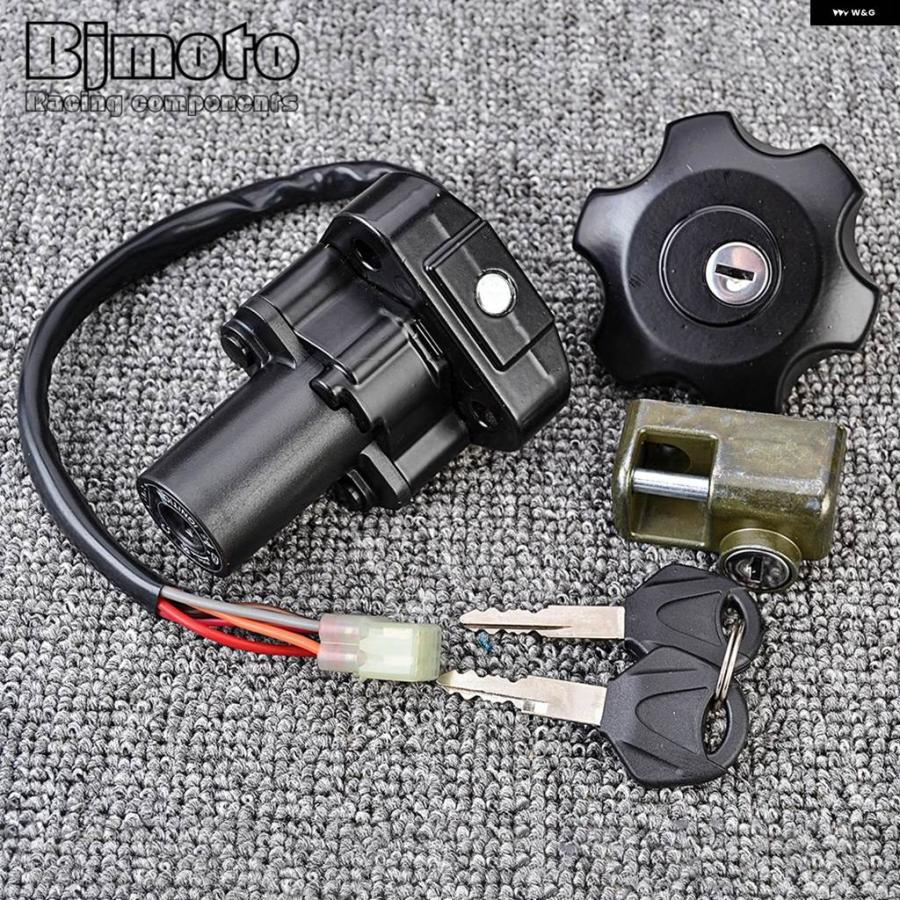 並行輸入品DR 650 650SE イグニッション スイッチ 燃料キャップ シートロック キー スズキ DR650 DR650SE 1996-2022 37000-04810 37000-04811の画像