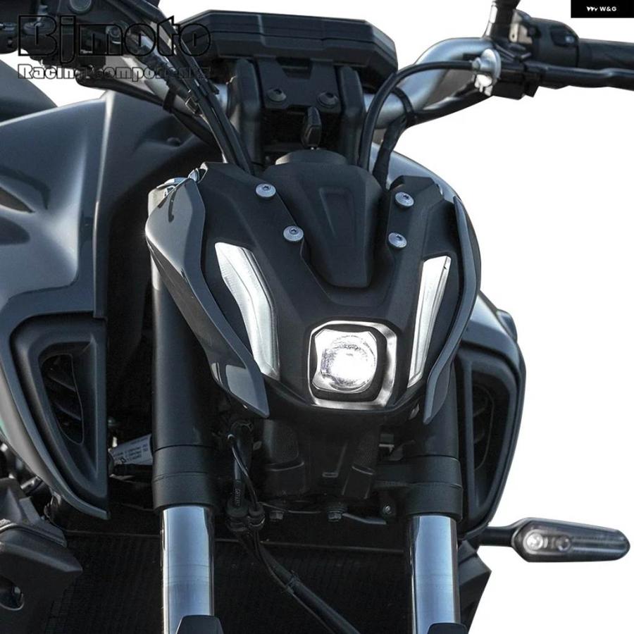 並行輸入品MT09 オートバイ フロント ヘッドライト サイド パネル フェアリング フレーム カバー ヤマハ MT-09 SP 2021 - 23の画像