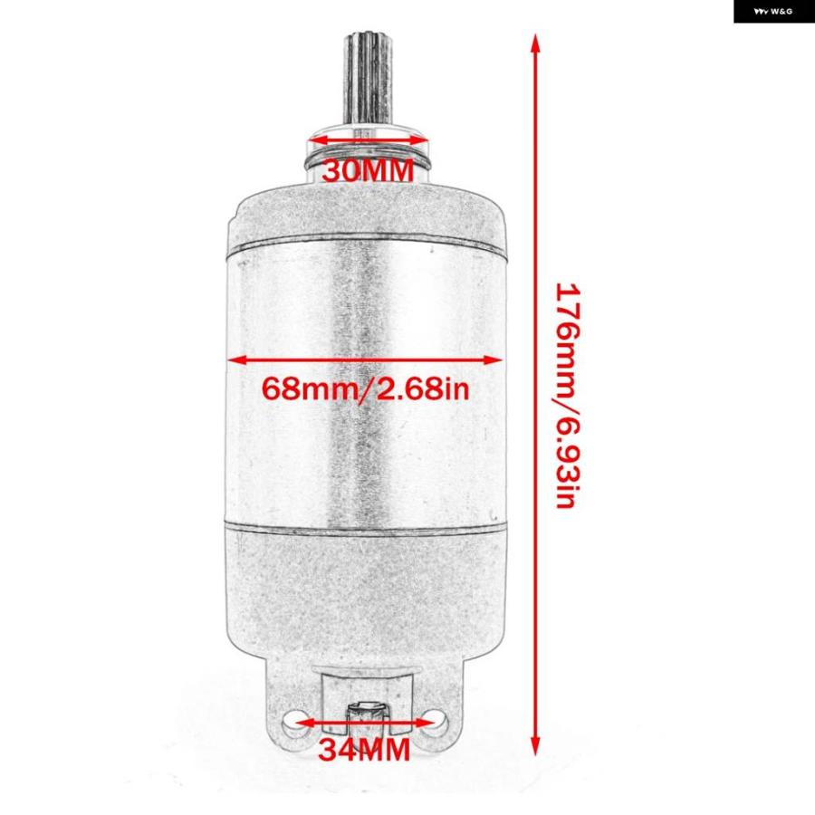 並行輸入品スターターモーター スズキ GSX1250 GSF1250 GSF1250S バンディットS 31100-18H11 31100-18H00_5