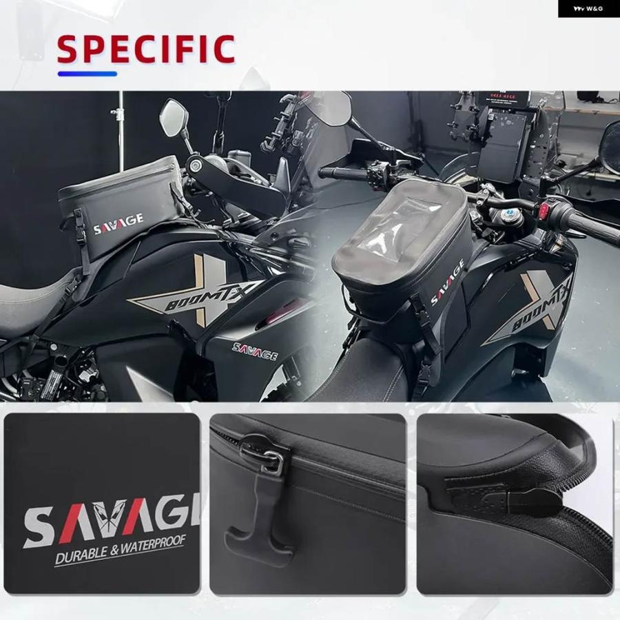 並行輸入品800MT-X バイク タンクバッグ キャリア CFMOTO 800MTX 800 MTX 700 MT 450MT IBEX 450 800 キャリア ツールバッグ 防水 バックパック_4
