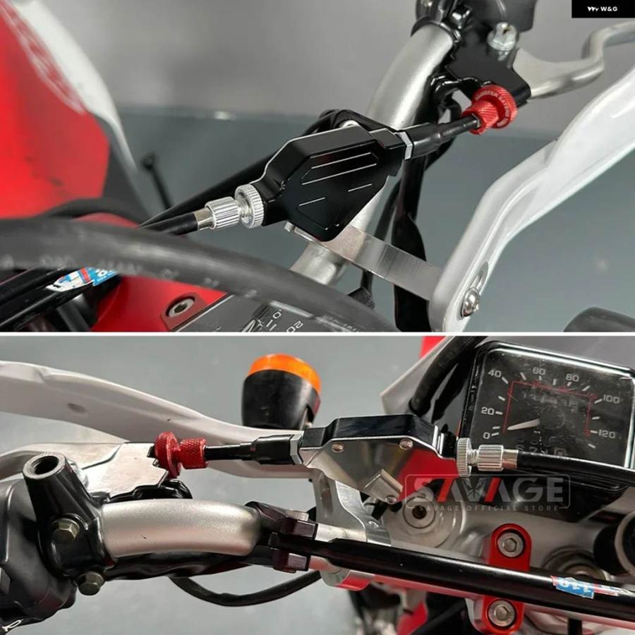 並行輸入品イー ジープ ルクラッチ ケーブル システム ホンダ XR 250R 400R 650R XR 150L 125L 190L 650L XR230 XR250 XR400 R オートバイ ライン 延長の画像