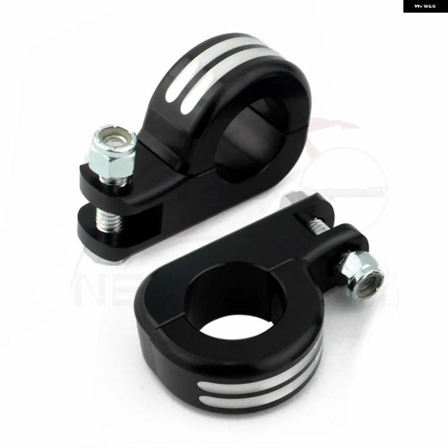 並行輸入品CNC オートバイ フットペグ クランプ エンジン ガード 32/38MM ホンダ ヤマハ ハーレー ツーリング ロードキング ソフテイル ダイナ_14