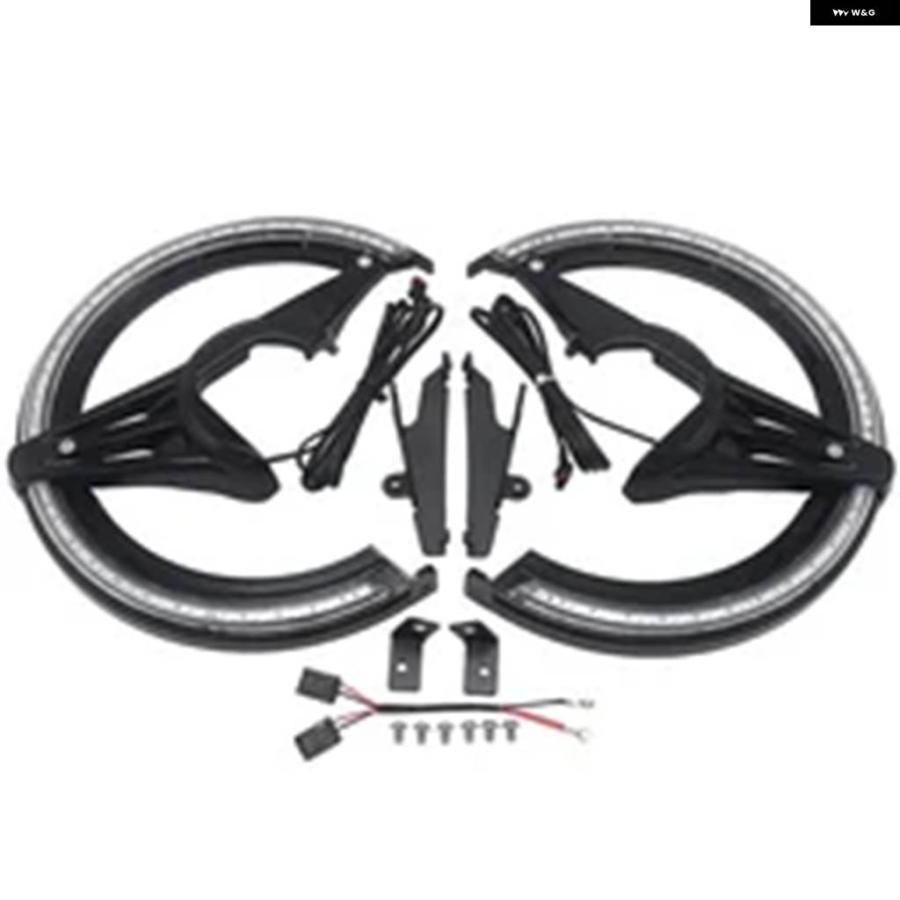並行輸入品2018年2019年2020年 ホンダ GL1800ゴールドウィング バイク アクセサリーライト ブレーキディスク ローターカバー LEDコーナリングランプ_9