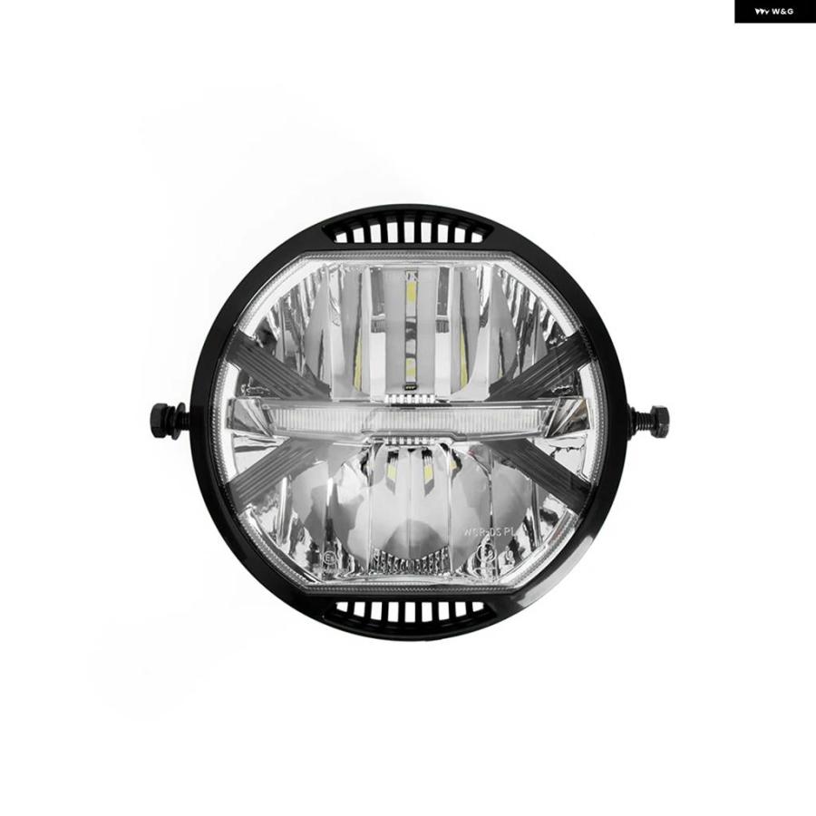 並行輸入品カフェレーサー モダンレトロ スタイル カスタム LED ヘッドライト 運転灯 CR150 旧学校_2