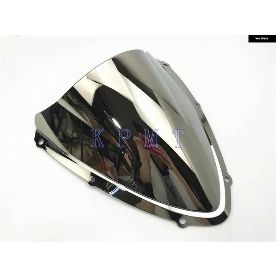 並行輸入品スズキ 750 R GSXR600 GSXR750 600R 750R K8 2008 2009 2010 08 09 10 フロントガラス ブラック ダブルバブルの画像
